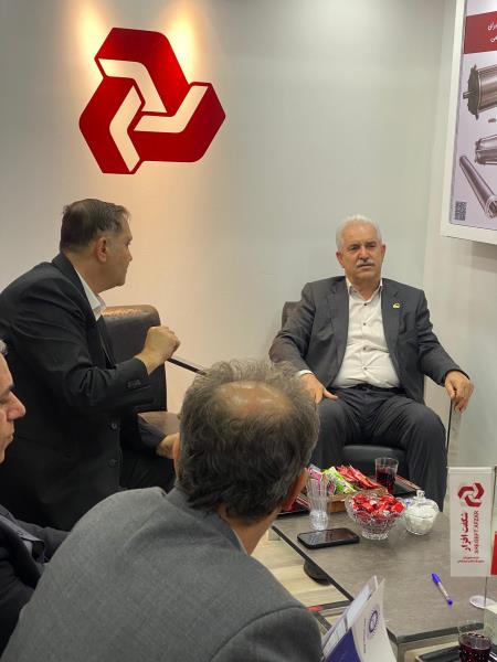 Visit and discussion with Dr. Zalkhani, CEO of Fajr Energy Petrochemical Company, at the Shagheft Af
