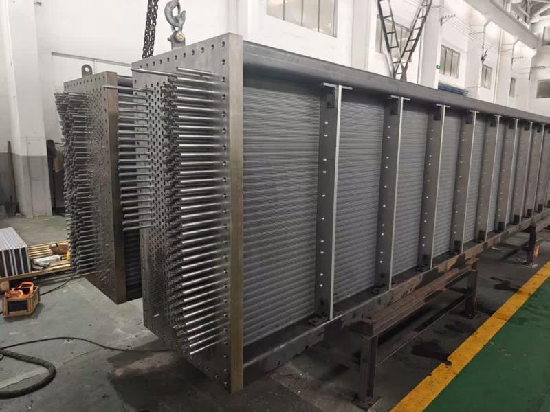 Fabrication of the Latest Generation of Finned Heat Exchangers with Stainless Steel Tubes and Alumin